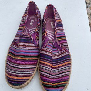 Ked's Striped Comfort Sneakers